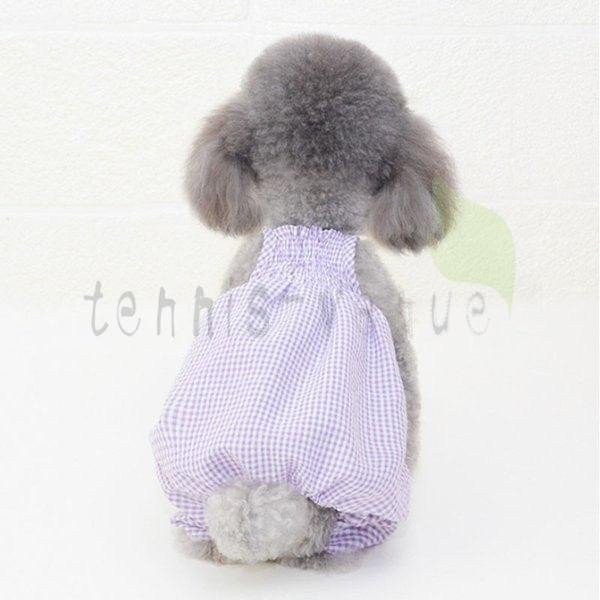 犬服 ワンピース チェック柄 2