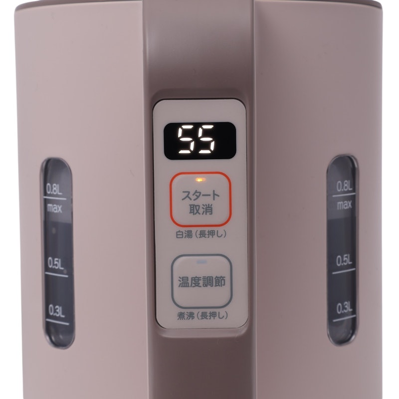 温度調節ケトル 白湯里 2