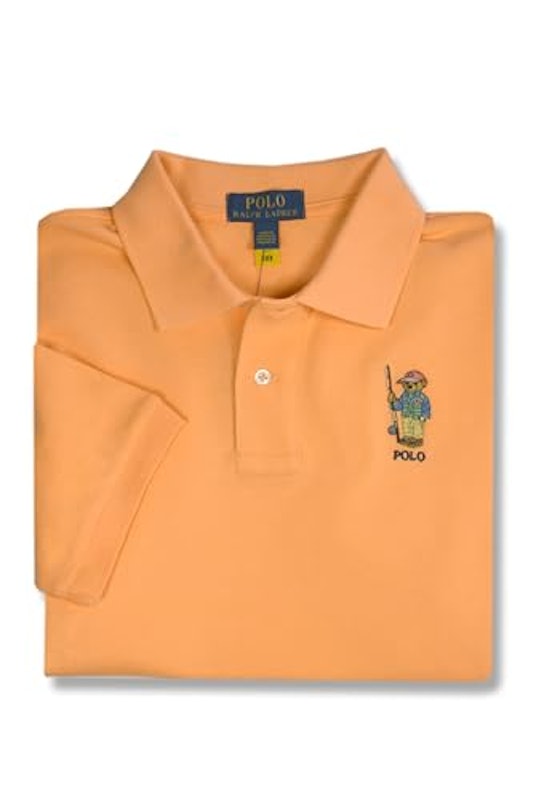 Polo Bear Cotton Mesh Polo Shirt 1