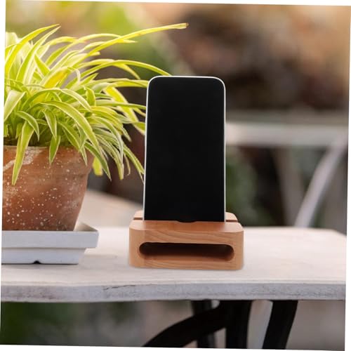 木製スマホスタンド　スピーカー付 6