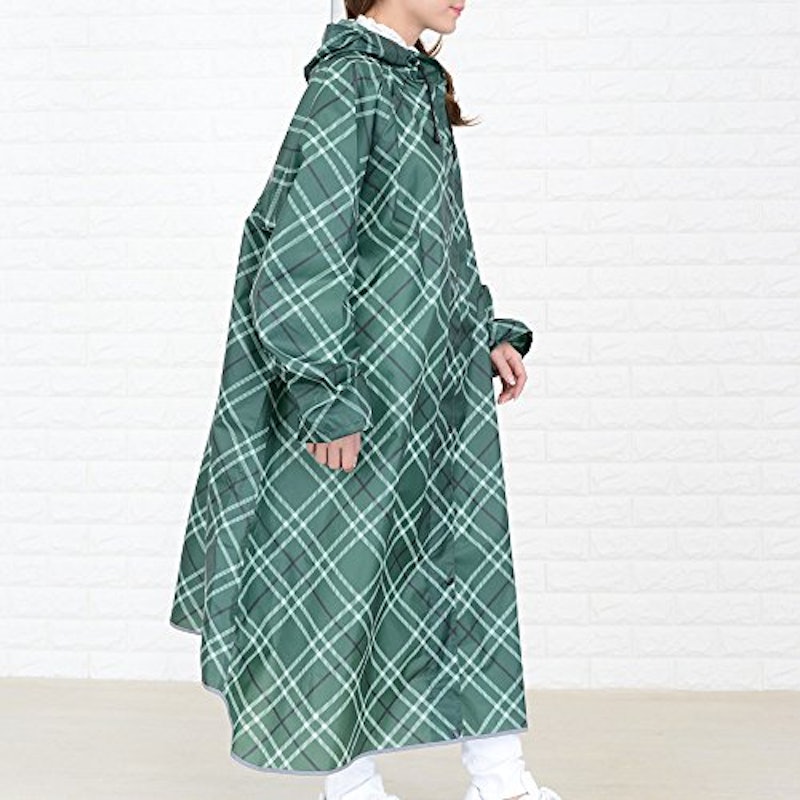 LACE LADIES 袖付き レインポンチョ 3