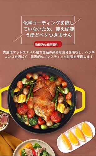 鋳物ホーロー鍋 2