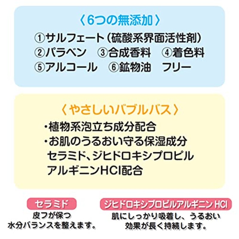 無添加 ハッピーバブルバス ミニパウチ 4
