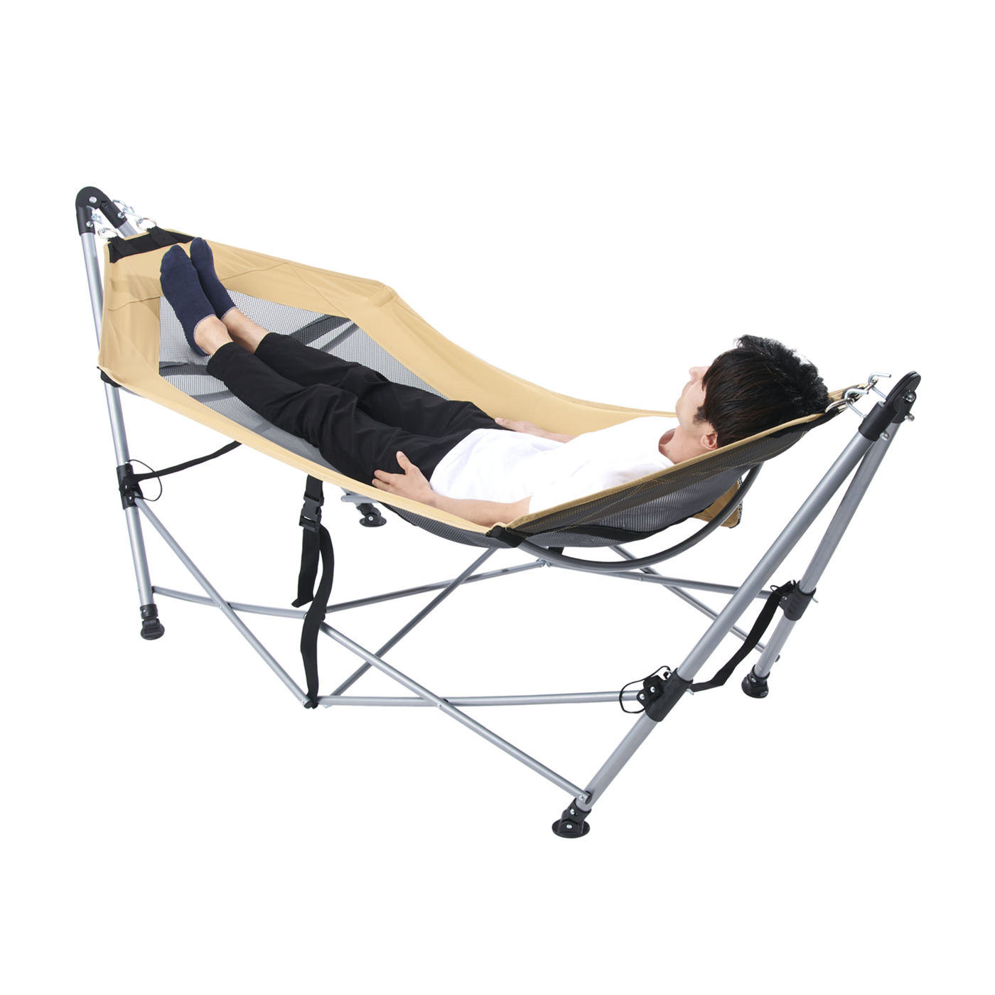 自立スタンド式ハンモック 耐荷重130kg オウルテック Owltech（オウルテック） アウトレット商品 ハンモック 自立式