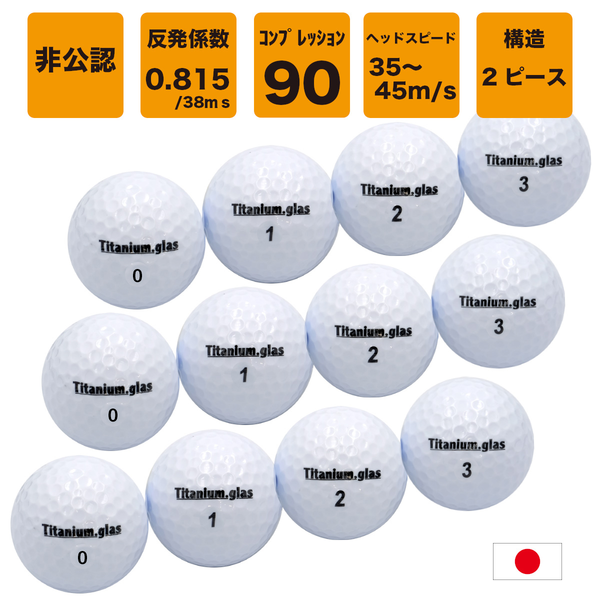 ゴルフボール 3