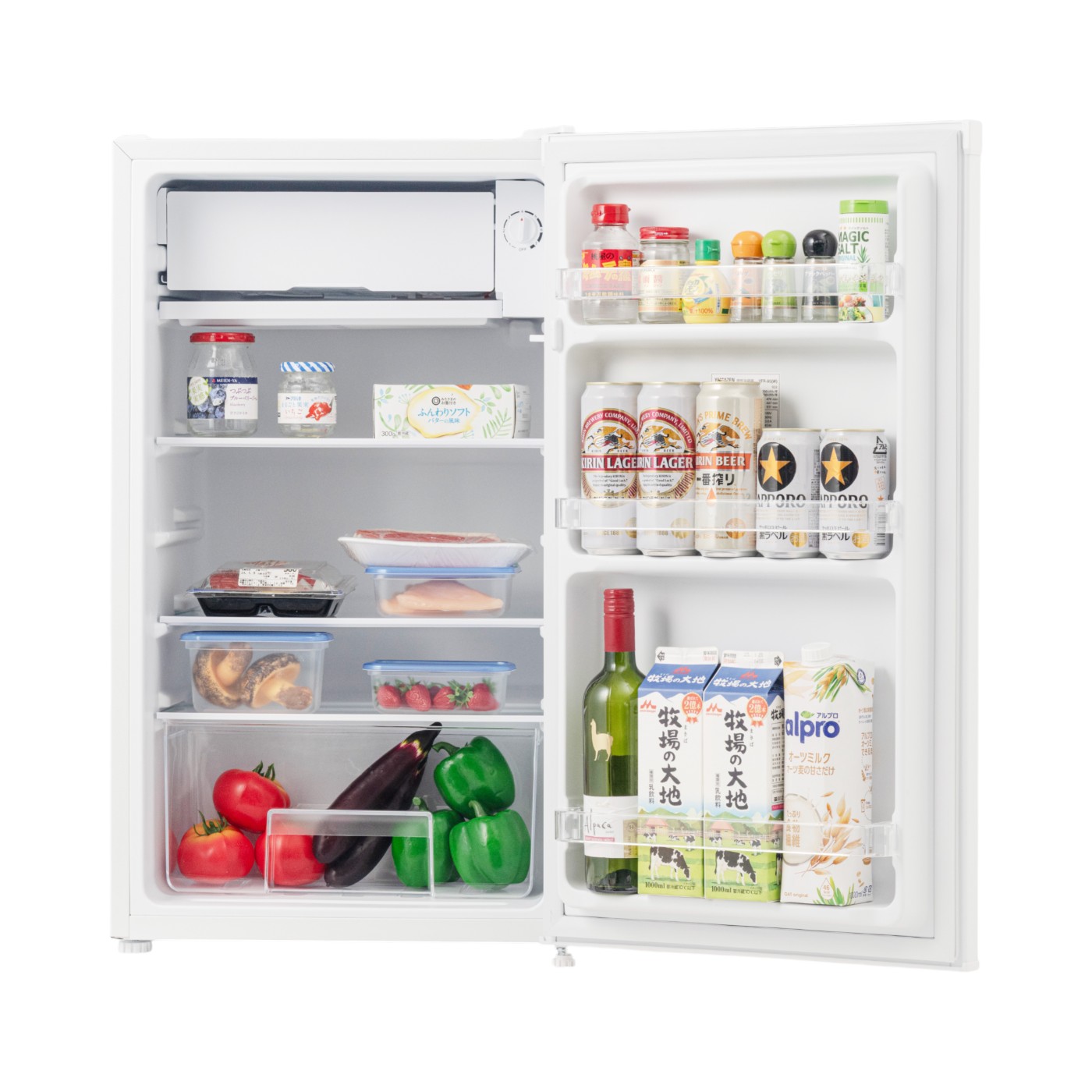 2023年製 YAMAZEN 冷蔵庫 92L ホワイト 2023年製 YAMAZEN 冷蔵庫 92L ホワイト 商品情報_冷蔵庫（92L