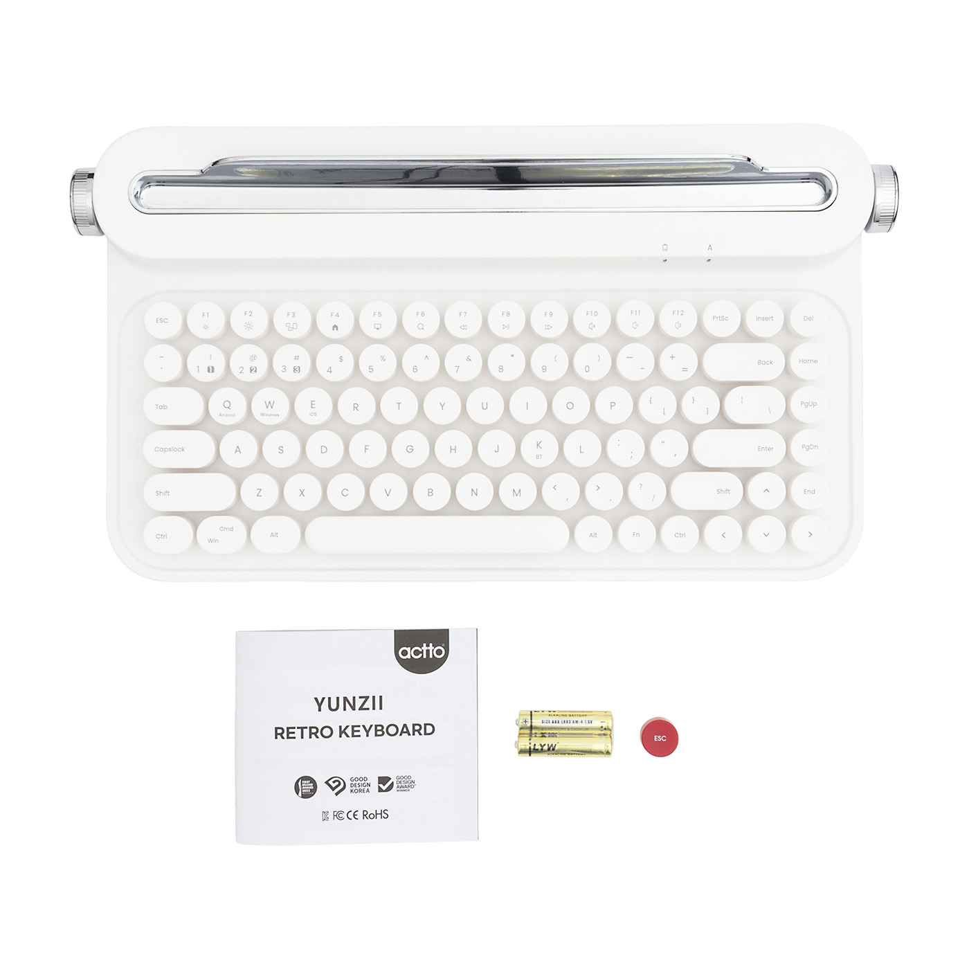 YUNZII ACTTO B305を検証レビュー！iPad用キーボードの選び方も紹介