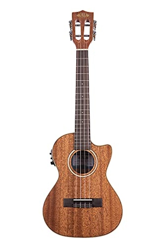 GLOSS SOLID MAHOGANY TENOR UKULELE CUTAWAY 1