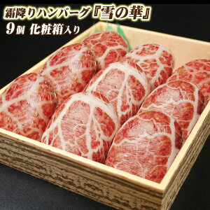 霜降りハンバーグ 雪の華 1