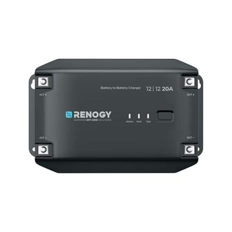 12V 20A/40A DC-DC 走行充電器 1