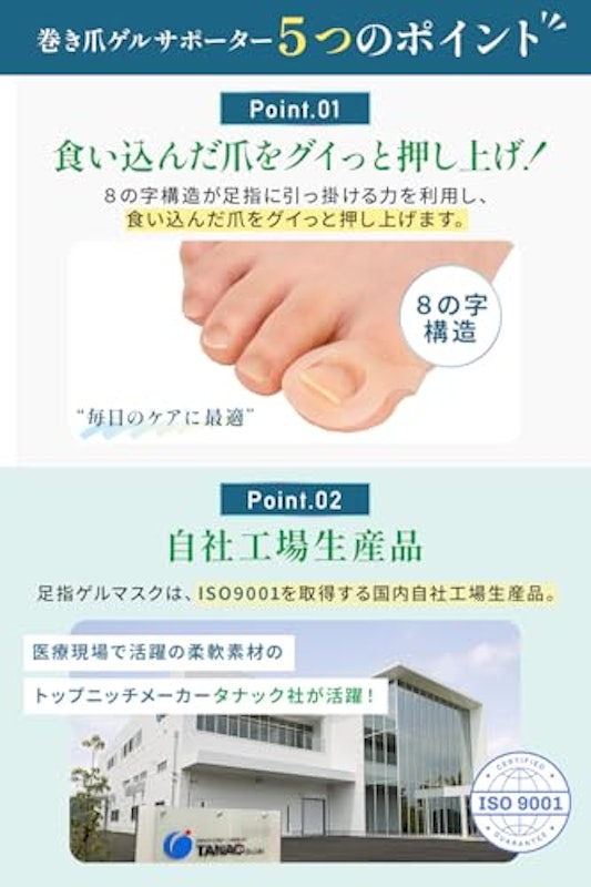 巻き爪ゲルサポーター 4