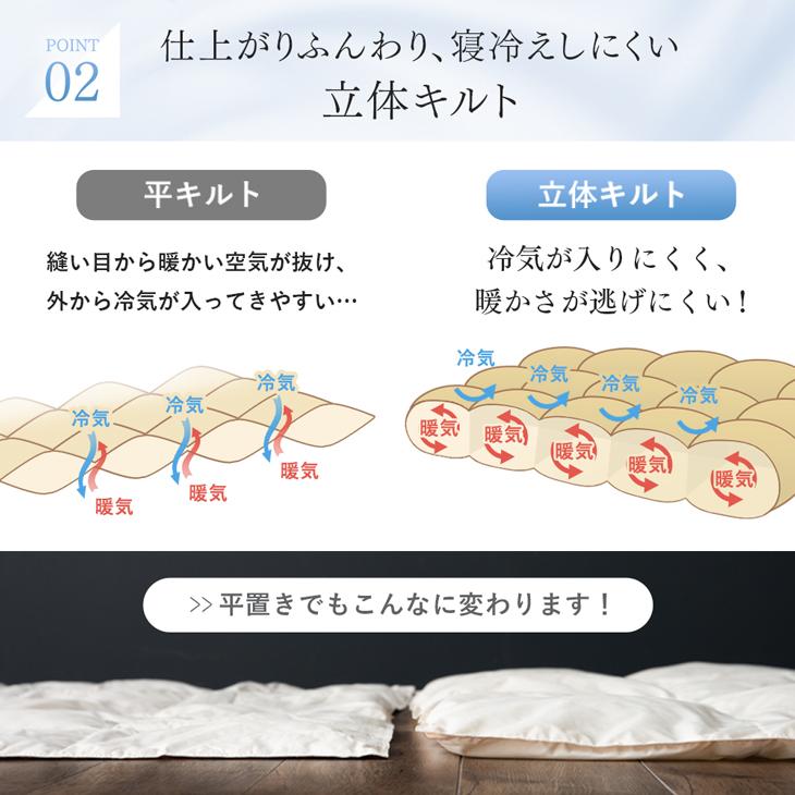洗えるダウンケット 7