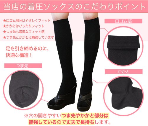 着圧タイプハイソックス 3