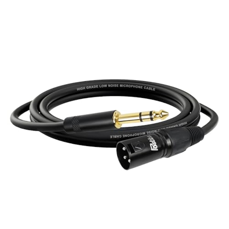 XLR 6.35mm変換ケーブル 2