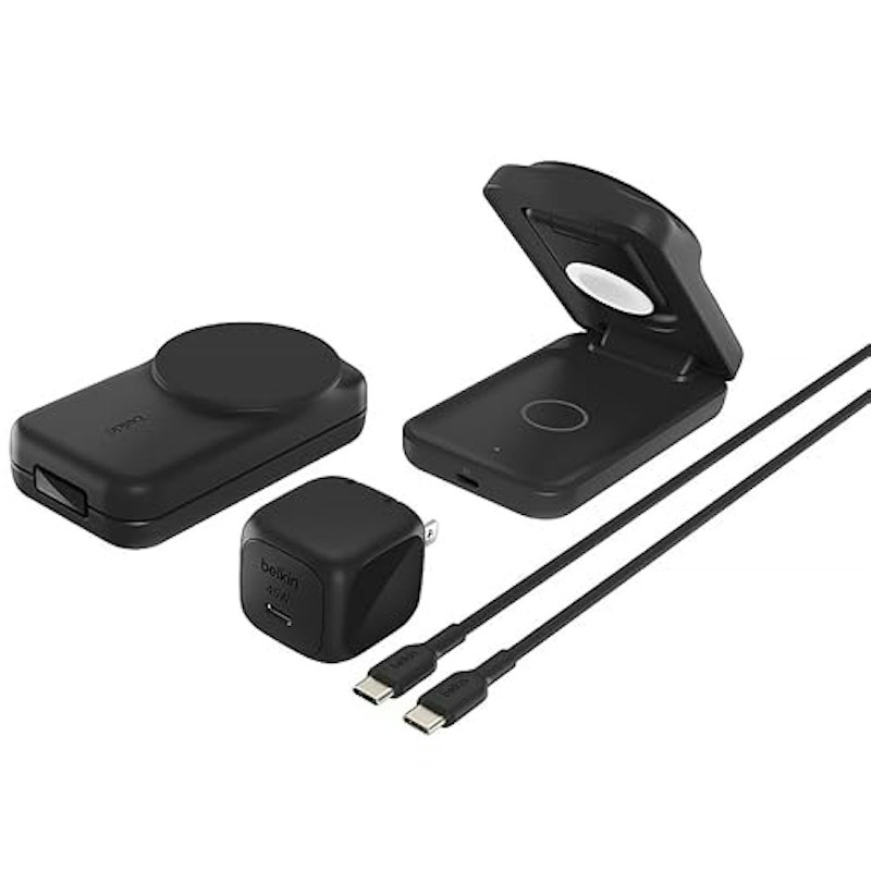 UltraCharge 3-in-1 Foldable Magnetic Charger with Qi2 25W 1