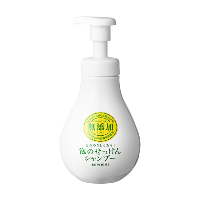 無添加 泡のせっけんシャンプー