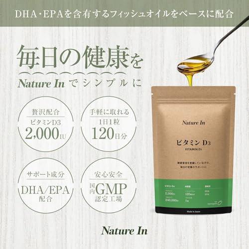 ビタミンD3 サプリメント 3