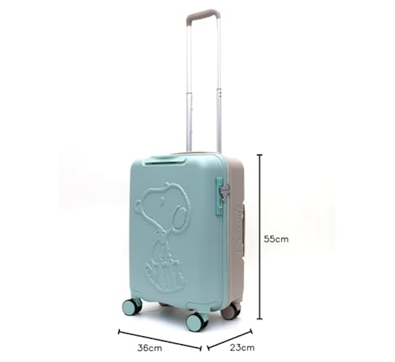スヌーピー ジッパースーツケース 機内持ち込み可 32L 14