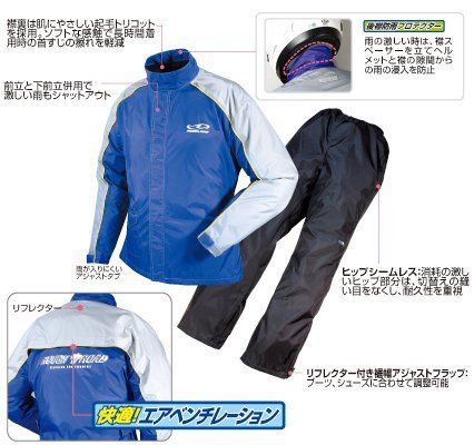 デュアルテックスコンパクトレインスーツ 3