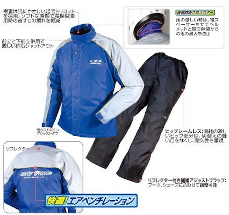 デュアルテックスコンパクトレインスーツ 3