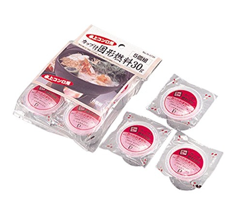 卓上コンロ用カップ付固形燃料 1