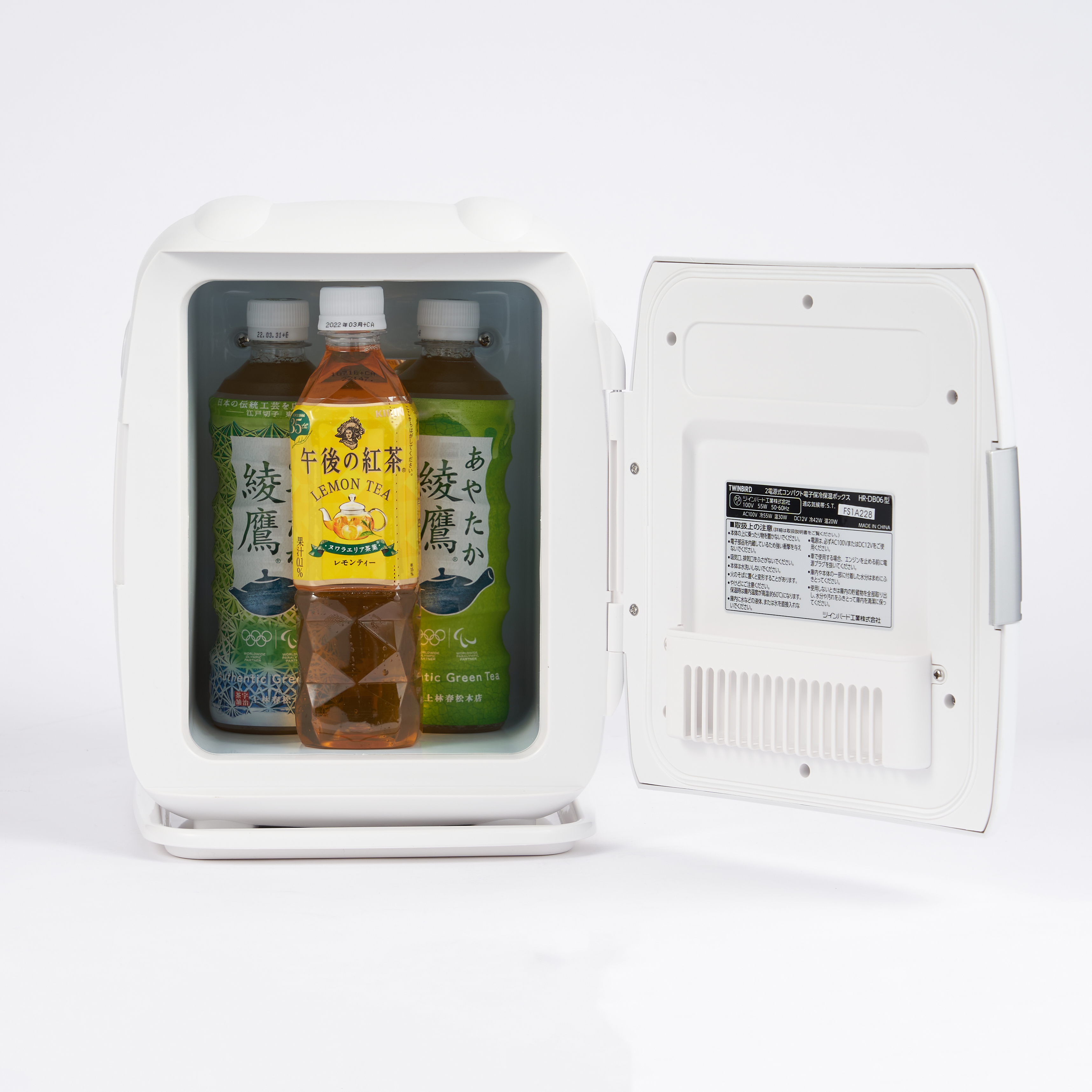 2電源式コンパクト電子保冷保温ボックス D-CUBE S 7