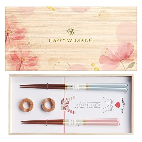 桐箱入り夫婦箸 1
