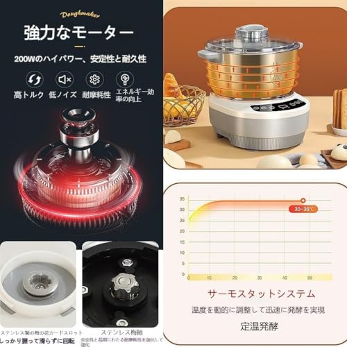 生地こね機 7