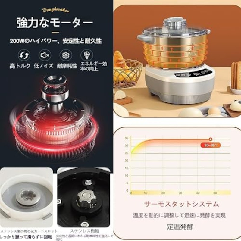 生地こね機 7