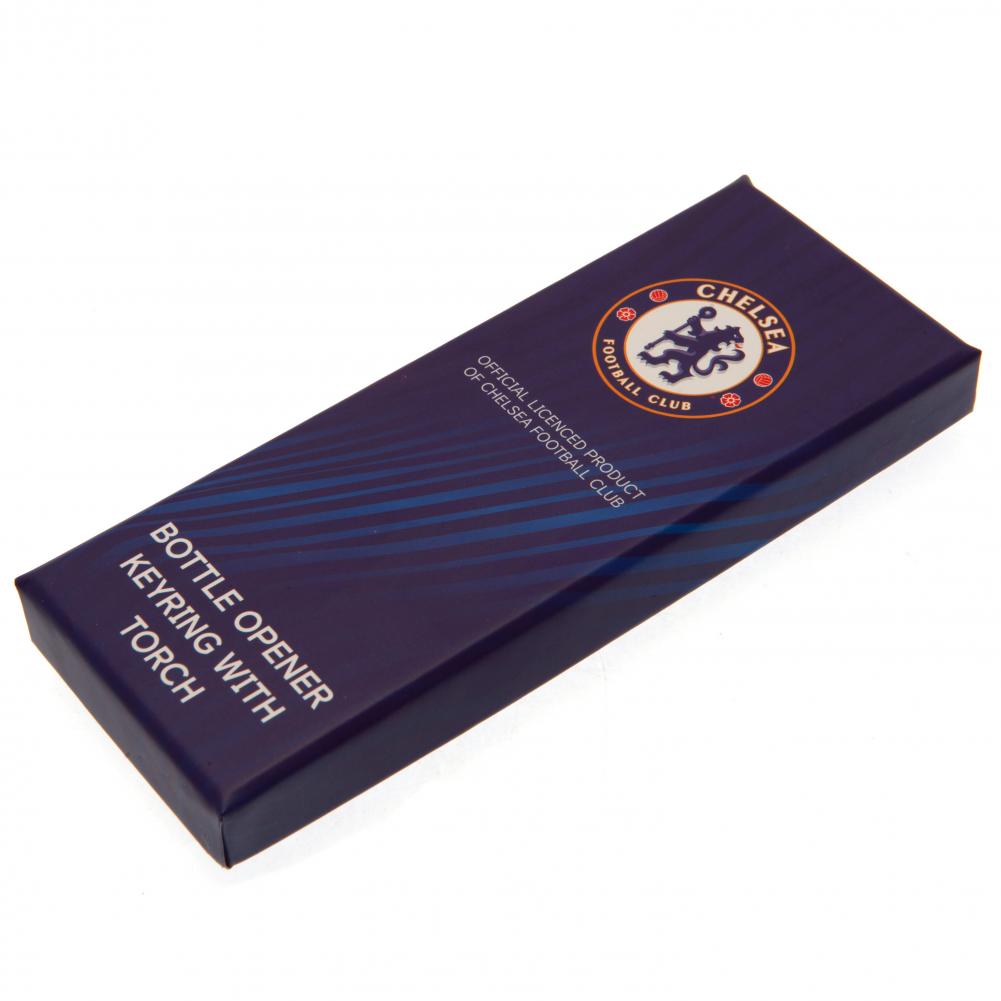 Chelsea FC オフィシャル商品 栓抜き・トーチつきキーホルダー 3
