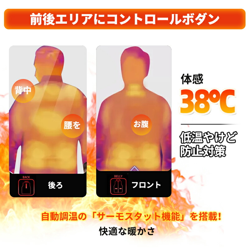  電熱ベスト 4