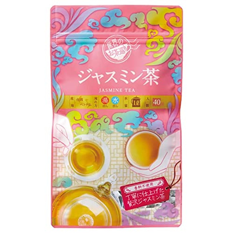 世界のお茶巡り ジャスミンティー 1