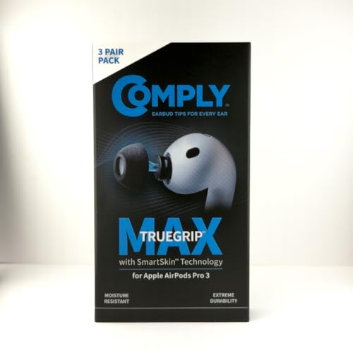TRUEGRIP MAX for AirPods Pro 3交換用イヤーピース 1