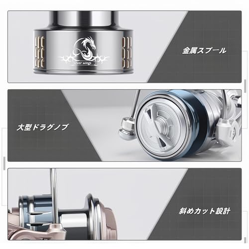 スピニングリール 4