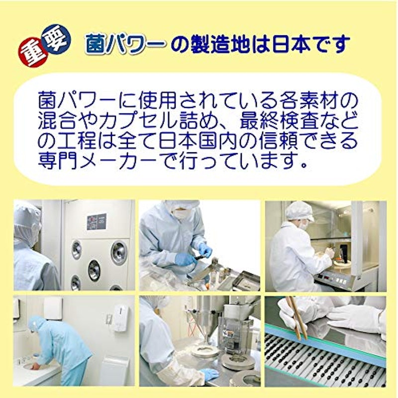 菌パワー 乳酸菌カプセル 4