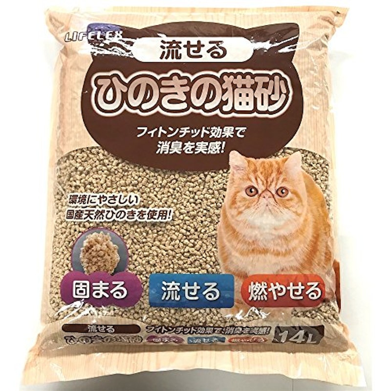 ひのきの猫砂 1