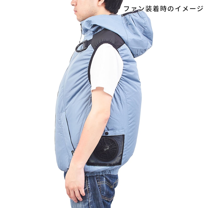 サイドファン遮熱ハーネスベスト 5