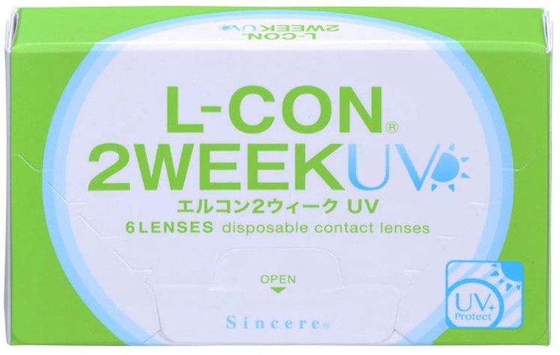 クリアコンタクトレンズ エルコン2Week UV 1