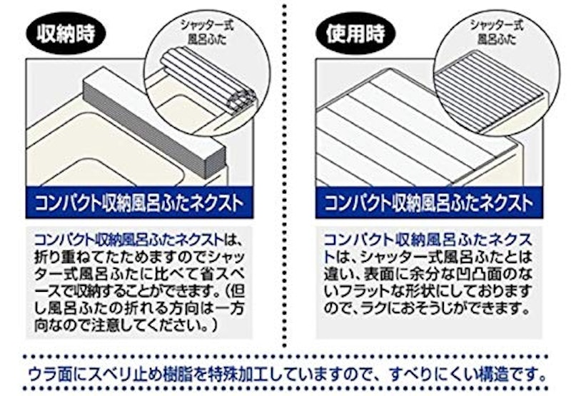 コンパクト風呂ふた ネクスト 8
