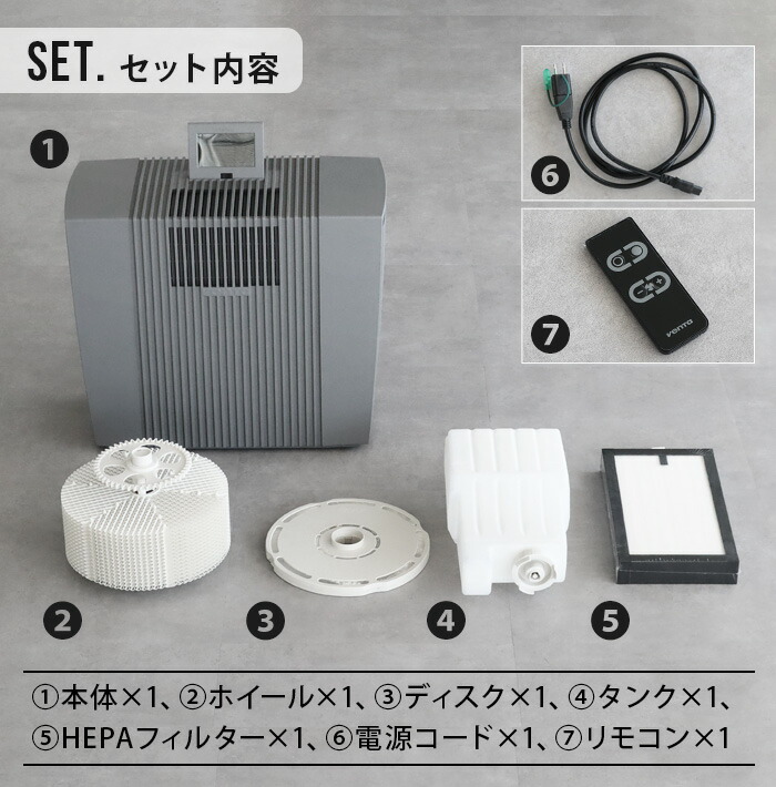 加湿空気清浄機器 プロフェッショナル 3
