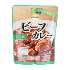 イオン BESTPRICE ビーフカレー中辛 クチコミ評価・評判&検証レビュー 1