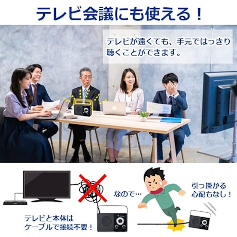 ワイヤレステレビスピーカー 3