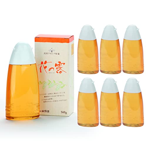 花の露 純粋アカシア蜂蜜500g×6本 1