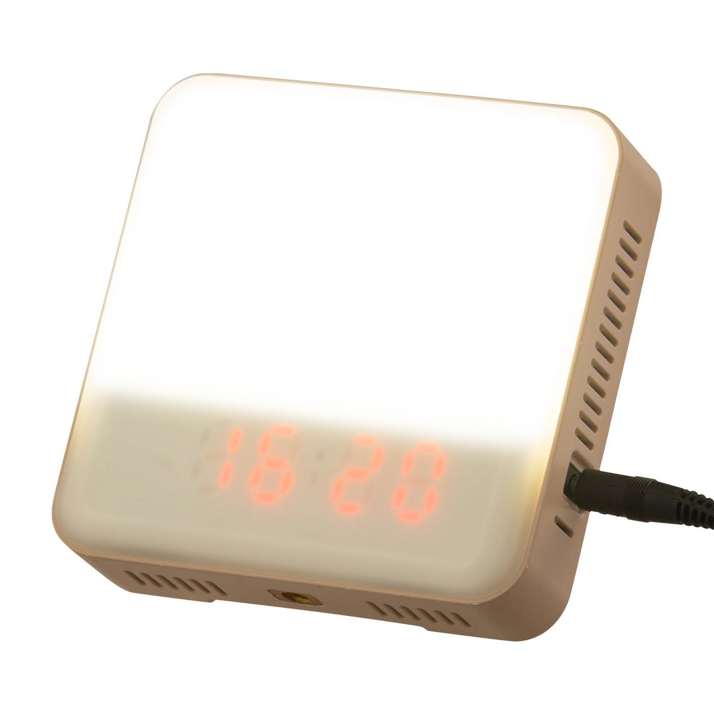 MOONMOON トトノエライト 光 目覚まし時計 アイボリー TTNL-01 ムーンムーン トトノエライト TTNL-01をレビュー！クチコミ・評判をも