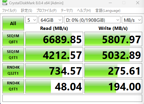 Hanye PCIe NVMe M.2 SSD HE70-2TBNHS1の口コミ・評判は？実際に使って