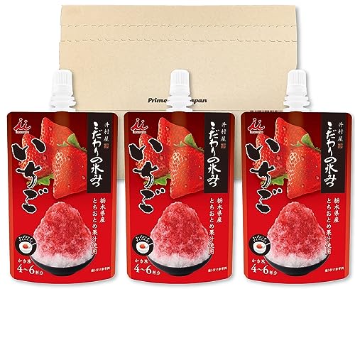 こだわりの氷みつ いちご  1