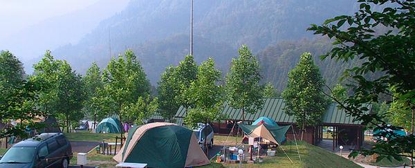 湯の原温泉オートキャンプ場 1