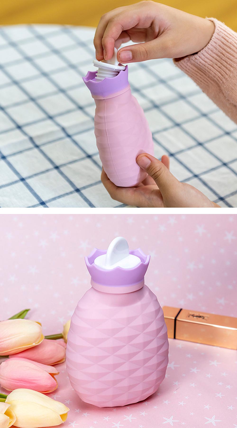 パイナップル湯たんぽ  3