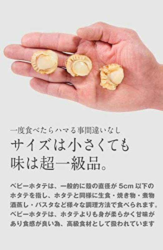 ベビー ホタテ 3