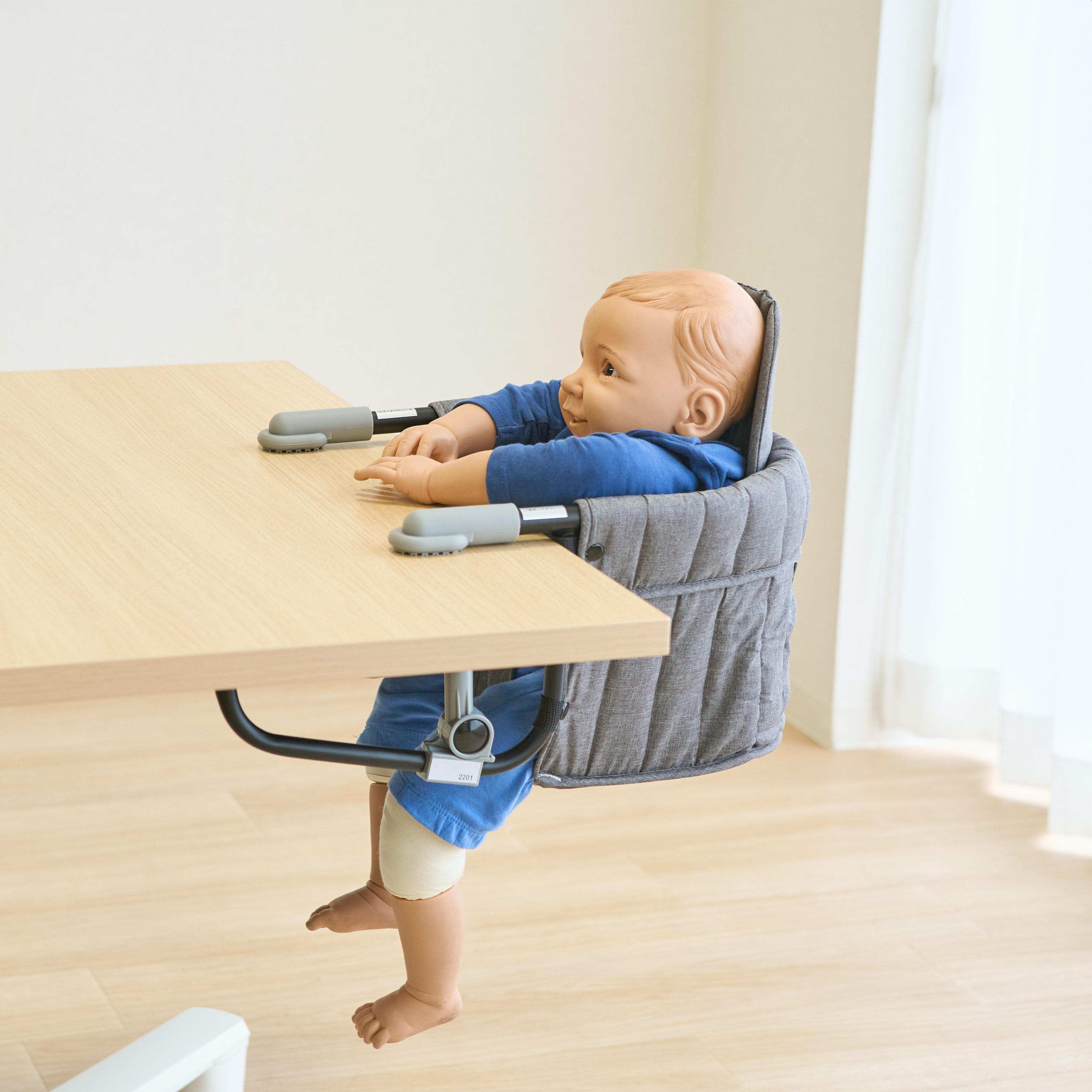 ビーチェア テーブルチェア 赤ちゃん 取り付け式 椅子 折りたたむ 食事サポート コンパクト